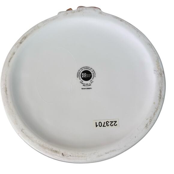 Houston Harvest Snowman Cookie Jar Christmas Ceramic Canister Vintage Holiday 7” - Picture 14 of 15